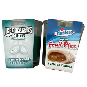 Ice Breakers and Hostess Scented Candles Set